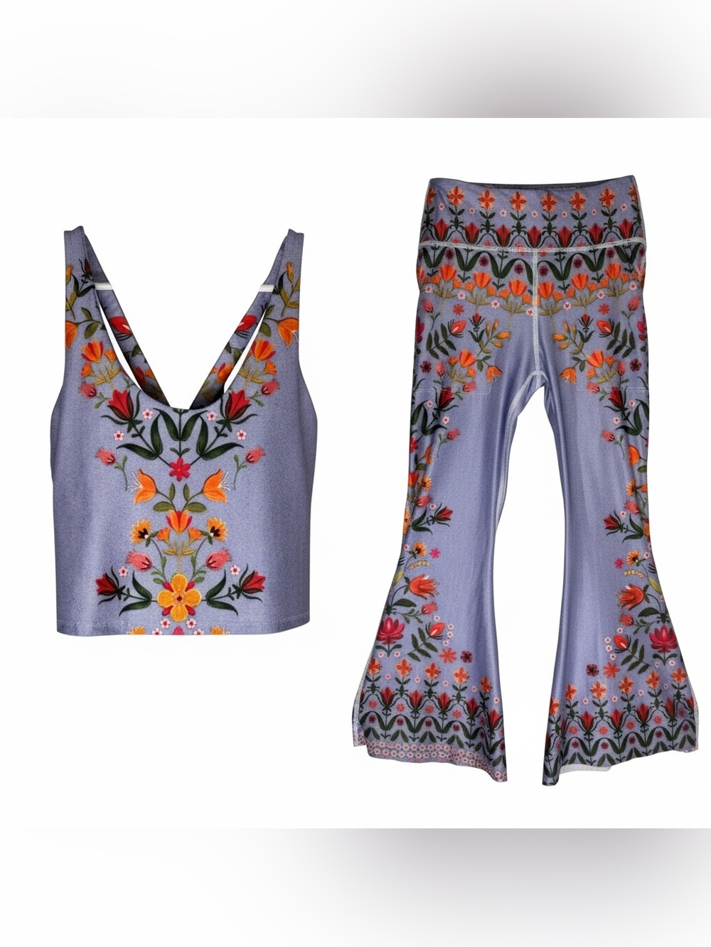 Yoga Democracy Lavender Love Set with Bell Bottoms 2.0 - Size M